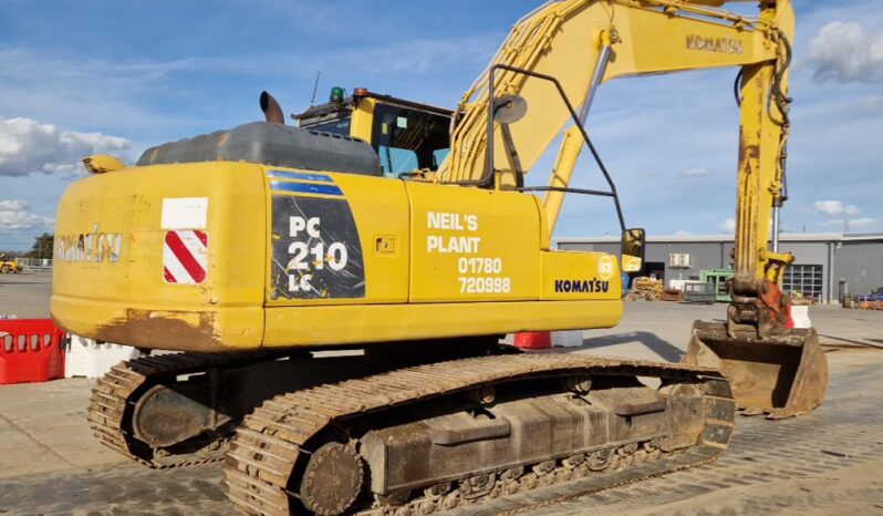 Komatsu PC210LC-8 20 Ton+ Excavators For Auction: Leeds, UK – 30th April, 1st, 2nd & 3rd May 25 full