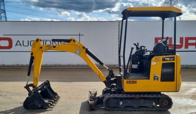 2021 JCB 16C-1 Mini Excavators For Auction: Leeds, UK – 30th April, 1st, 2nd & 3rd May 25 full