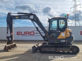 2017 Volvo ECR88D 6 Ton+ Excavators For Auction: Leeds, UK – 30th April, 1st, 2nd & 3rd May 25 full