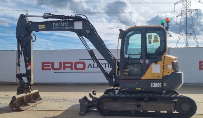 2017 Volvo ECR88D 6 Ton+ Excavators For Auction: Leeds, UK – 30th April, 1st, 2nd & 3rd May 25 full