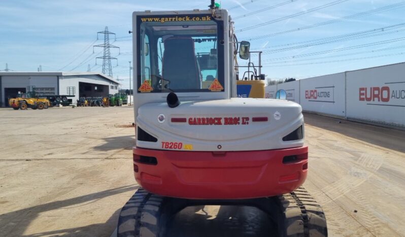2021 Takeuchi TB260 6 Ton+ Excavators For Auction: Leeds, UK – 30th April, 1st, 2nd & 3rd May 25 full