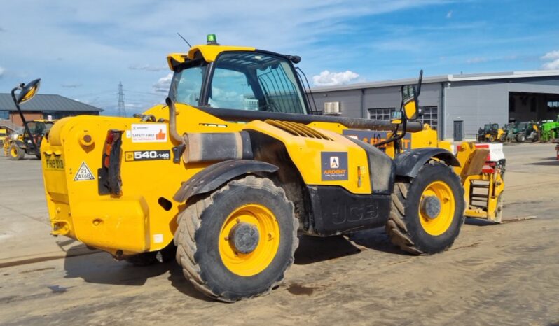 2019 JCB 540-140 Hi Viz Telehandlers For Auction: Leeds, UK – 30th April, 1st, 2nd & 3rd May 25 full