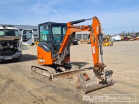 2019 Hitachi ZX26U-6 CR Mini Excavators For Auction: Leeds, UK – 30th April, 1st, 2nd & 3rd May 25 full