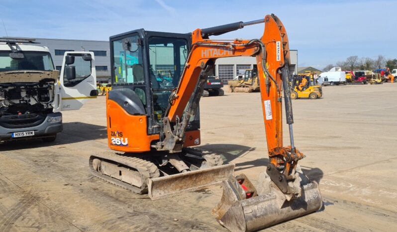 2019 Hitachi ZX26U-6 CR Mini Excavators For Auction: Leeds, UK – 30th April, 1st, 2nd & 3rd May 25 full