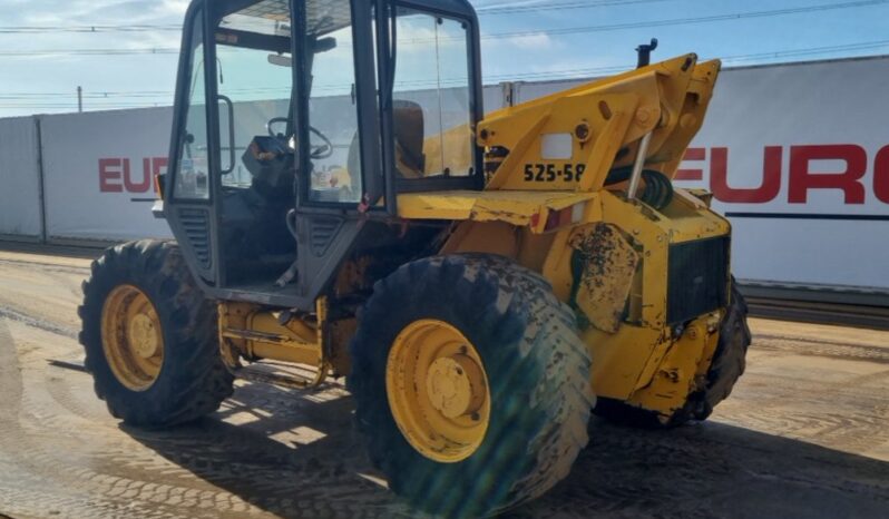 JCB 525-58 Telehandlers For Auction: Leeds, UK – 30th April, 1st, 2nd & 3rd May 25 full