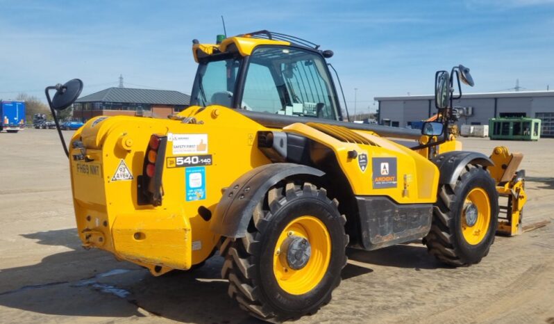 2020 JCB 540-140 Hi Viz Telehandlers For Auction: Leeds, UK – 30th April, 1st, 2nd & 3rd May 25 full