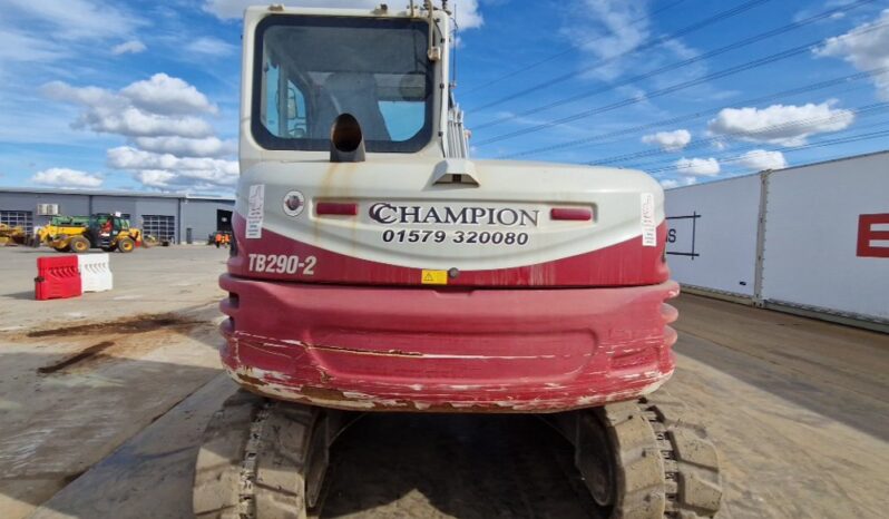 2019 Takeuchi TB290-2 6 Ton+ Excavators For Auction: Leeds, UK – 30th April, 1st, 2nd & 3rd May 25 full