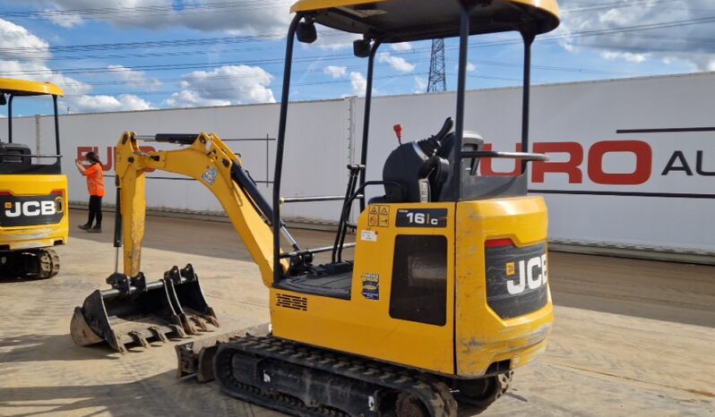 2021 JCB 16C-1 Mini Excavators For Auction: Leeds, UK – 30th April, 1st, 2nd & 3rd May 25 full
