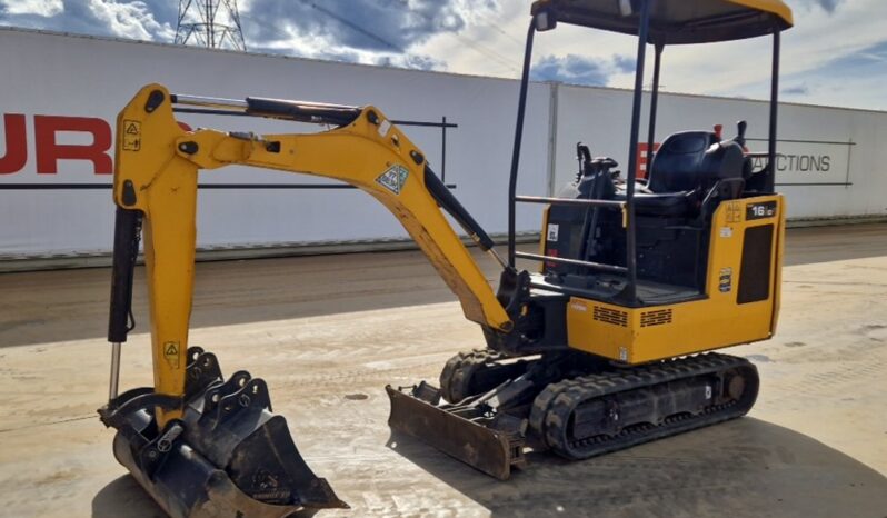 2021 JCB 16C-1 Mini Excavators For Auction: Leeds, UK – 30th April, 1st, 2nd & 3rd May 25
