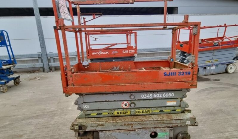 2011 SkyJack SJ3219 Manlifts For Auction: Leeds, UK – 30th April, 1st, 2nd & 3rd May 25 full