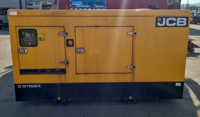 2011 JCB G115QX Generators For Auction: Leeds, UK – 30th April, 1st, 2nd & 3rd May 25 full