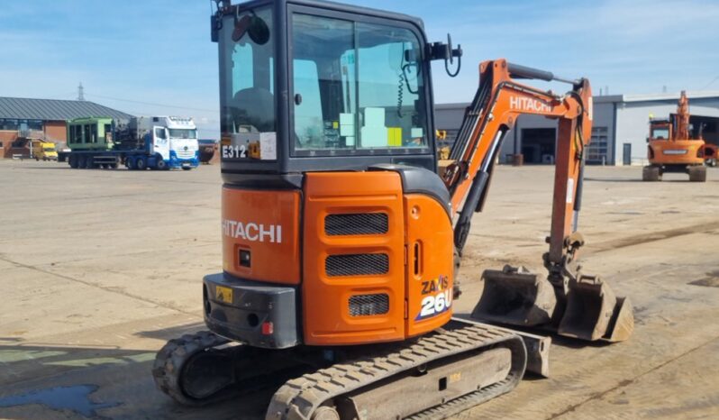 2019 Hitachi ZX26U-6 CR Mini Excavators For Auction: Leeds, UK – 30th April, 1st, 2nd & 3rd May 25 full