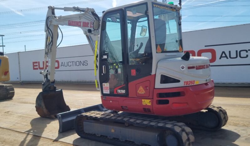 2021 Takeuchi TB260 6 Ton+ Excavators For Auction: Leeds, UK – 30th April, 1st, 2nd & 3rd May 25 full