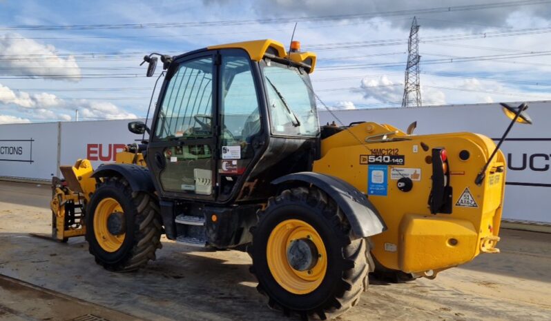 2019 JCB 540-140 Hi Viz Telehandlers For Auction: Leeds, UK – 30th April, 1st, 2nd & 3rd May 25 full