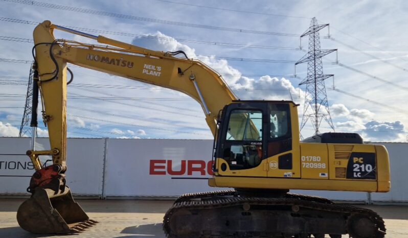 Komatsu PC210LC-8 20 Ton+ Excavators For Auction: Leeds, UK – 30th April, 1st, 2nd & 3rd May 25 full