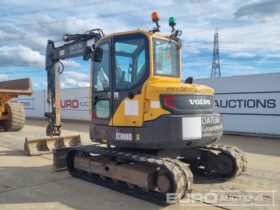 2017 Volvo ECR88D 6 Ton+ Excavators For Auction: Leeds, UK – 30th April, 1st, 2nd & 3rd May 25 full