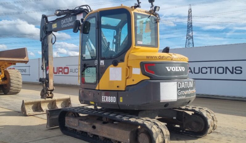 2017 Volvo ECR88D 6 Ton+ Excavators For Auction: Leeds, UK – 30th April, 1st, 2nd & 3rd May 25 full