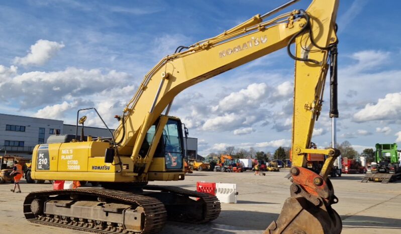 Komatsu PC210LC-8 20 Ton+ Excavators For Auction: Leeds, UK – 30th April, 1st, 2nd & 3rd May 25 full