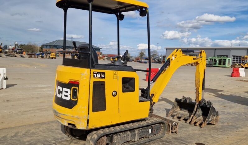 2021 JCB 16C-1 Mini Excavators For Auction: Leeds, UK – 30th April, 1st, 2nd & 3rd May 25 full