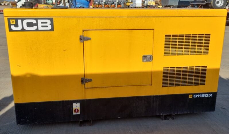 2011 JCB G115QX Generators For Auction: Leeds, UK – 30th April, 1st, 2nd & 3rd May 25 full
