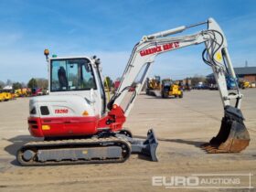 2021 Takeuchi TB260 6 Ton+ Excavators For Auction: Leeds, UK – 30th April, 1st, 2nd & 3rd May 25 full