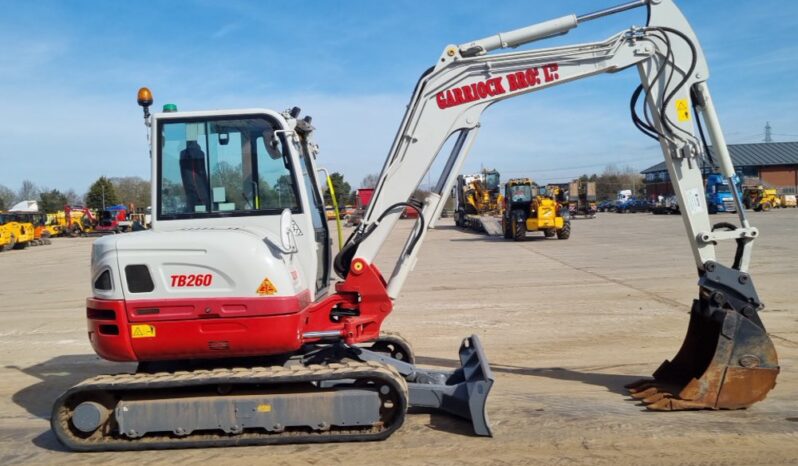 2021 Takeuchi TB260 6 Ton+ Excavators For Auction: Leeds, UK – 30th April, 1st, 2nd & 3rd May 25 full