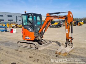 2019 Hitachi ZX26U-6 CR Mini Excavators For Auction: Leeds, UK – 30th April, 1st, 2nd & 3rd May 25 full