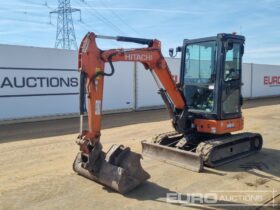 2019 Hitachi ZX26U-6 CR Mini Excavators For Auction: Leeds, UK – 30th April, 1st, 2nd & 3rd May 25