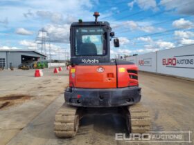 2018 Kubota U55-4 Mini Excavators For Auction: Leeds, UK – 30th April, 1st, 2nd & 3rd May 25 full