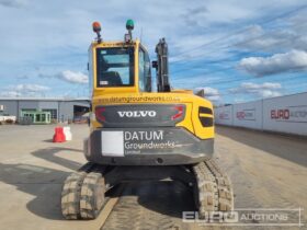 2017 Volvo ECR88D 6 Ton+ Excavators For Auction: Leeds, UK – 30th April, 1st, 2nd & 3rd May 25 full