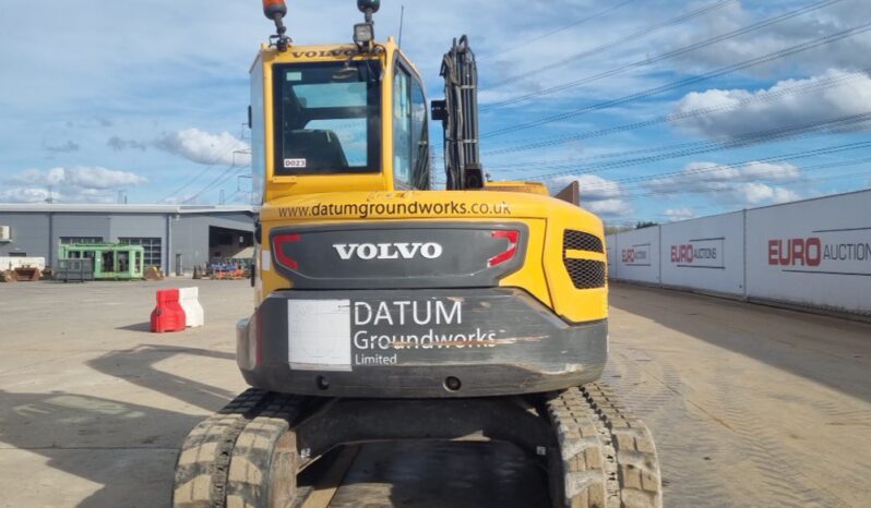 2017 Volvo ECR88D 6 Ton+ Excavators For Auction: Leeds, UK – 30th April, 1st, 2nd & 3rd May 25 full