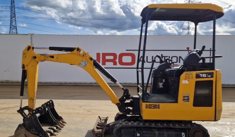 2021 JCB 16C-1 Mini Excavators For Auction: Leeds, UK – 30th April, 1st, 2nd & 3rd May 25 full