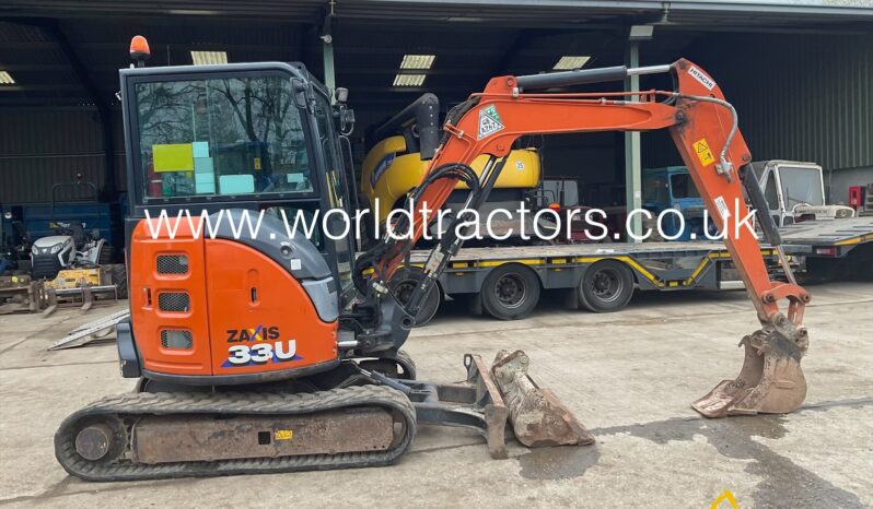 HITACHI ZAXIS 33U full