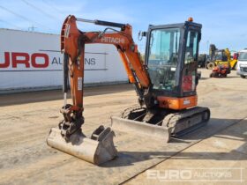 2019 Hitachi ZX26U-6 CR Mini Excavators For Auction: Leeds, UK – 30th April, 1st, 2nd & 3rd May 25