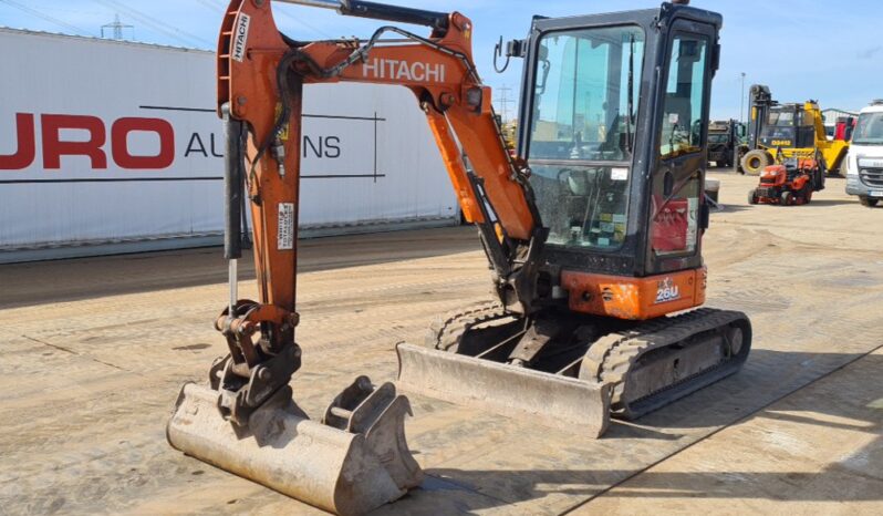 2019 Hitachi ZX26U-6 CR Mini Excavators For Auction: Leeds, UK – 30th April, 1st, 2nd & 3rd May 25