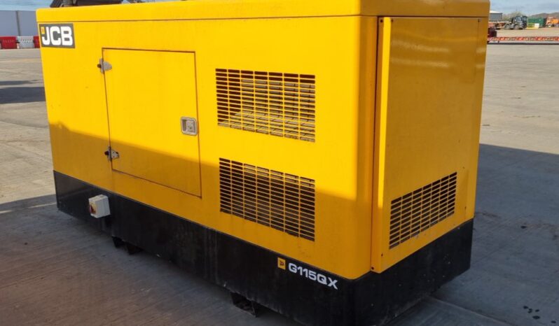 2011 JCB G115QX Generators For Auction: Leeds, UK – 30th April, 1st, 2nd & 3rd May 25 full