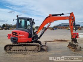 2018 Kubota U55-4 Mini Excavators For Auction: Leeds, UK – 30th April, 1st, 2nd & 3rd May 25 full