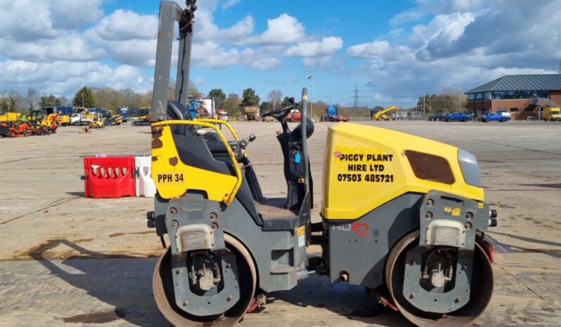 2016 Wacker Neuson RD27-120 Rollers For Auction: Leeds, UK – 30th April, 1st, 2nd & 3rd May 25 full