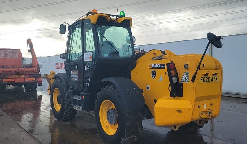 2020 JCB 540-140 Hi Viz Telehandlers For Auction: Leeds, UK – 30th April, 1st, 2nd & 3rd May 25 full