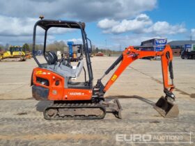 2017 Kubota KX016-4 Mini Excavators For Auction: Leeds, UK – 30th April, 1st, 2nd & 3rd May 25 full