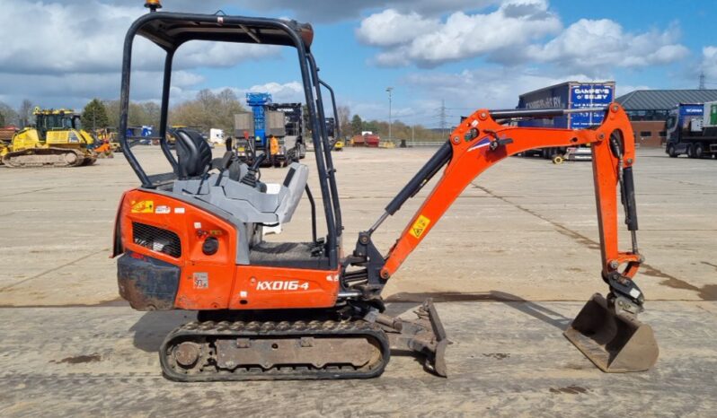 2017 Kubota KX016-4 Mini Excavators For Auction: Leeds, UK – 30th April, 1st, 2nd & 3rd May 25 full