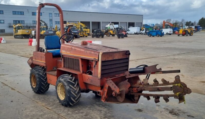 Ditch Witch 350SX Trencher For Auction: Leeds, UK – 30th April, 1st, 2nd & 3rd May 25 full