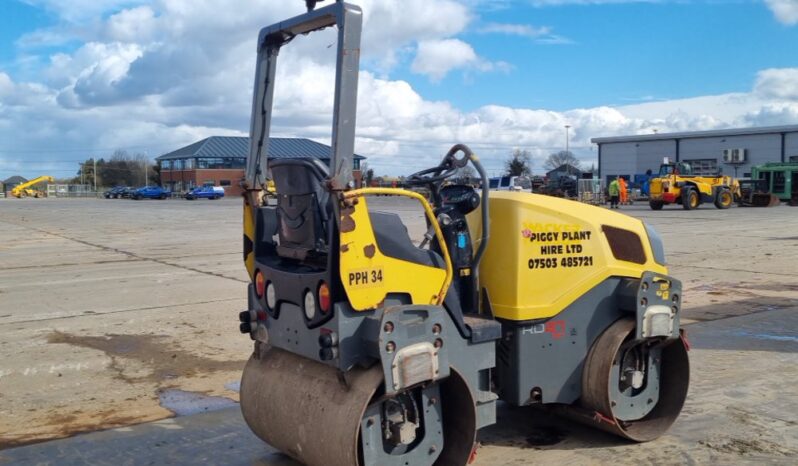 2016 Wacker Neuson RD27-120 Rollers For Auction: Leeds, UK – 30th April, 1st, 2nd & 3rd May 25 full