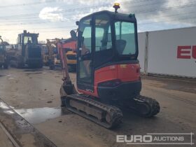 2018 Kubota U27-4 Mini Excavators For Auction: Leeds, UK – 30th April, 1st, 2nd & 3rd May 25 full