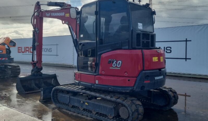 2023 Yanmar SV60-B 6 Ton+ Excavators For Auction: Leeds, UK – 30th April, 1st, 2nd & 3rd May 25 full