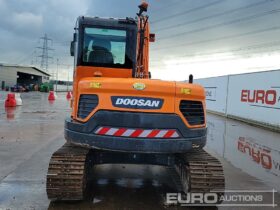 2022 Doosan DX85R-3 6 Ton+ Excavators For Auction: Leeds, UK – 30th April, 1st, 2nd & 3rd May 25 full