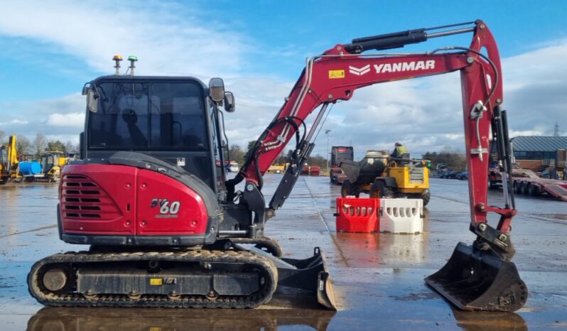 2023 Yanmar SV60-B 6 Ton+ Excavators For Auction: Leeds, UK – 30th April, 1st, 2nd & 3rd May 25 full