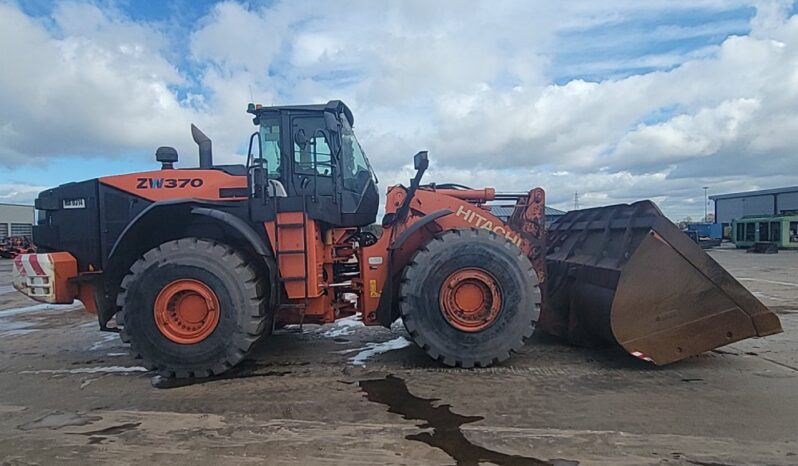 2016 Hitachi ZW370-5B Wheeled Loaders For Auction: Leeds, UK – 30th April, 1st, 2nd & 3rd May 25 full