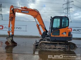 2022 Doosan DX85R-3 6 Ton+ Excavators For Auction: Leeds, UK – 30th April, 1st, 2nd & 3rd May 25 full