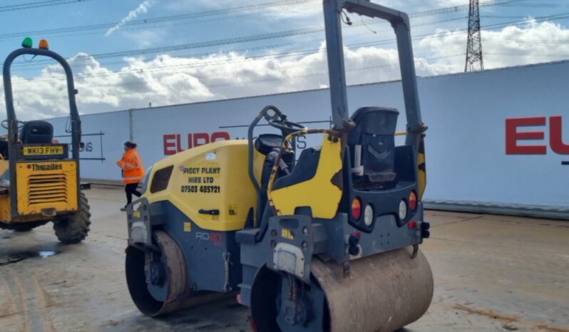 2016 Wacker Neuson RD27-120 Rollers For Auction: Leeds, UK – 30th April, 1st, 2nd & 3rd May 25 full